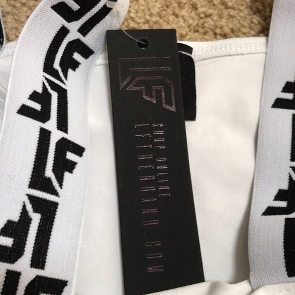 New! LF THE BRAND Size S white high cut bodysuit - Picture 8 of 8
